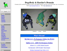 Tablet Screenshot of dogsbodynet.com